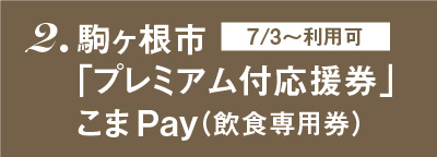 プレミアム付きクーポン券2
